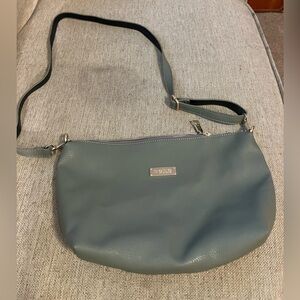 Bebe grey leather purse